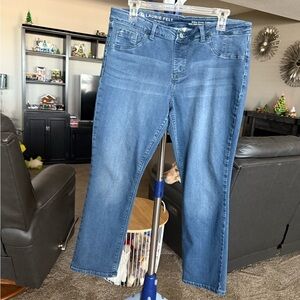 Laurie Felt pull up Women's Blue Jeans. Size LP
